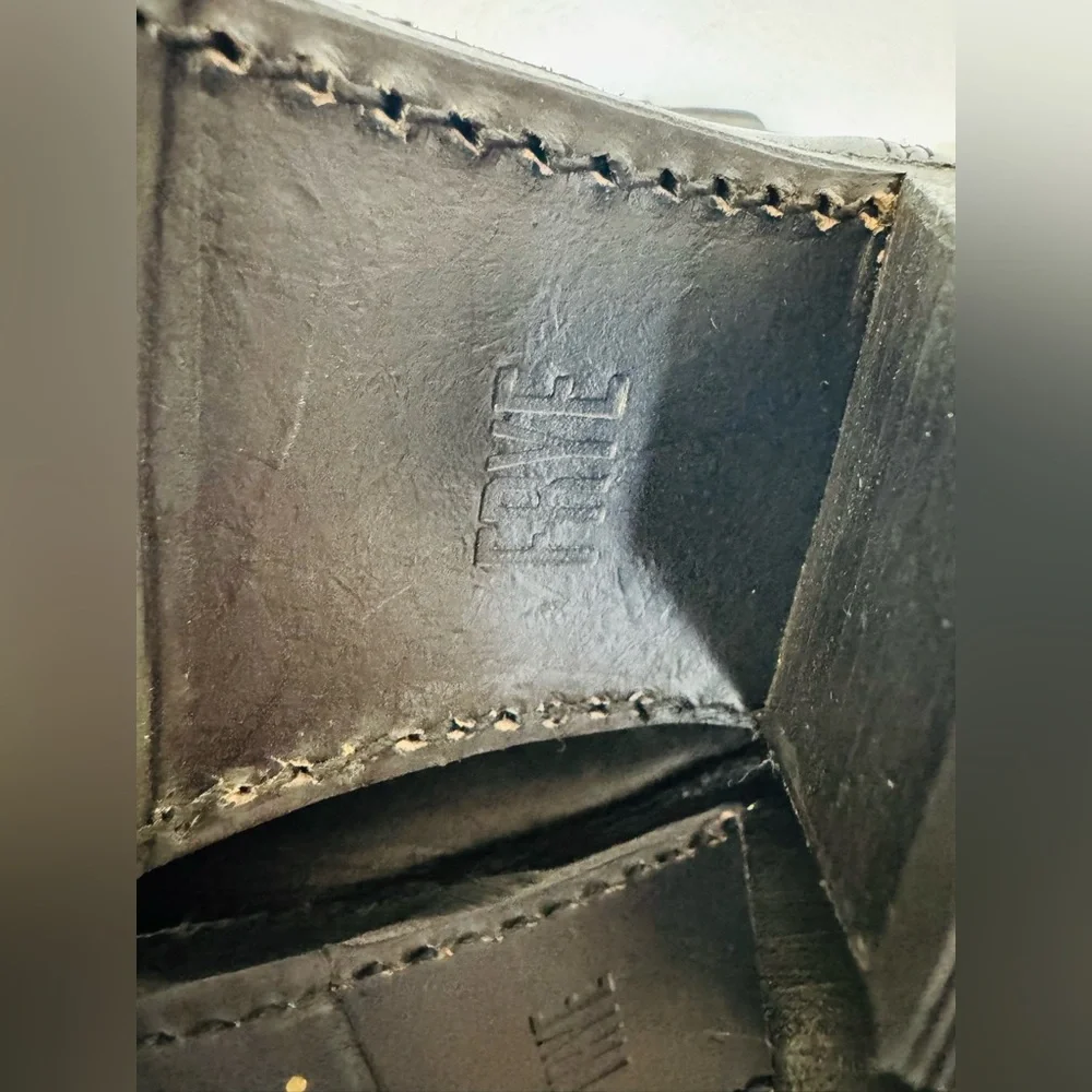 🔥🔥FINAL CLEARENACE 🔥🔥 FRYE Women’s Jackie Black Leather Boots Pull On - Picture 10 of 10